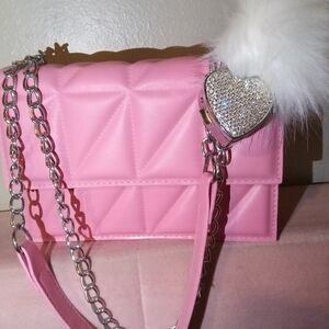 Pink Flap Bag